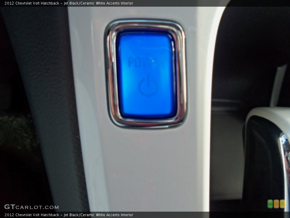 Jet Black/Ceramic White Accents Interior Controls for the 2012 Chevrolet Volt Hatchback #56323716