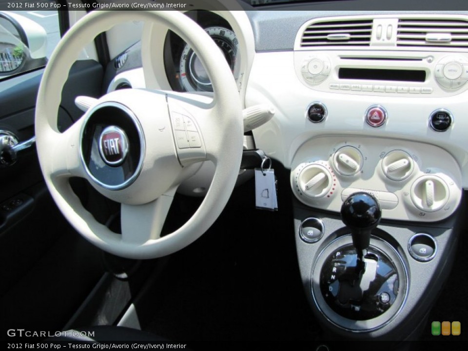 Tessuto Grigio/Avorio (Grey/Ivory) Interior Dashboard for the 2012 Fiat 500 Pop #56323775