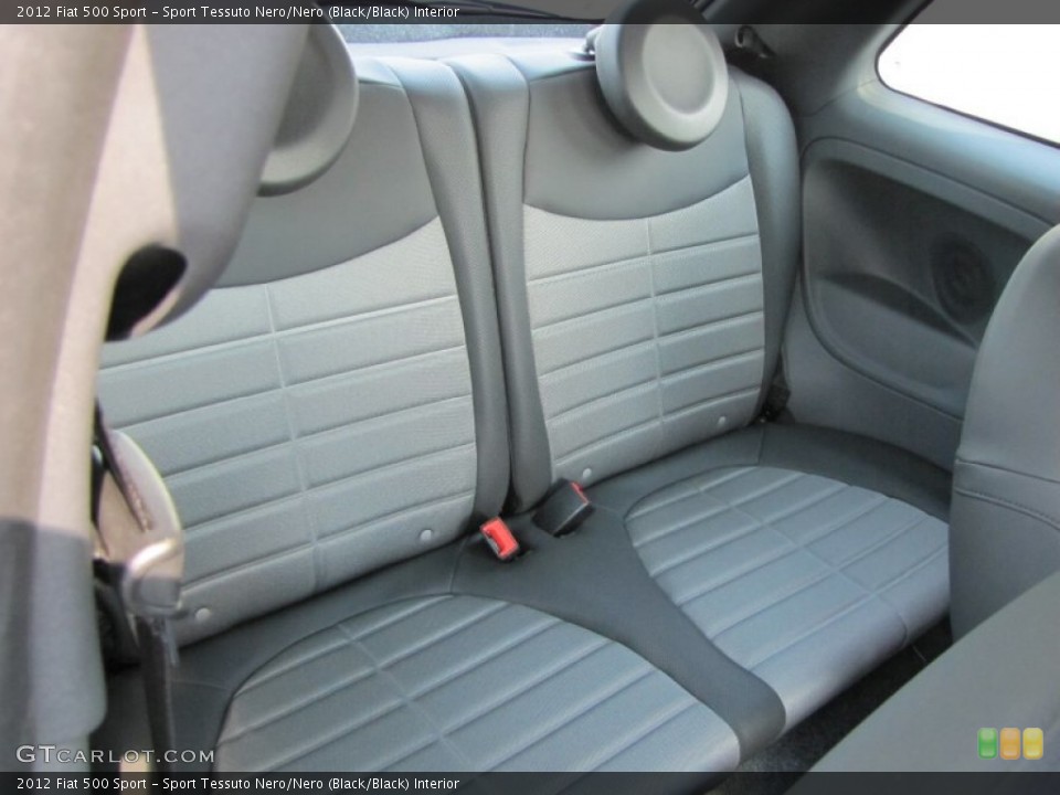 Sport Tessuto Nero/Nero (Black/Black) Interior Photo for the 2012 Fiat 500 Sport #56324195