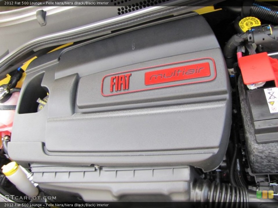 Pelle Nera/Nera (Black/Black) Interior Transmission for the 2012 Fiat 500 Lounge #56326358