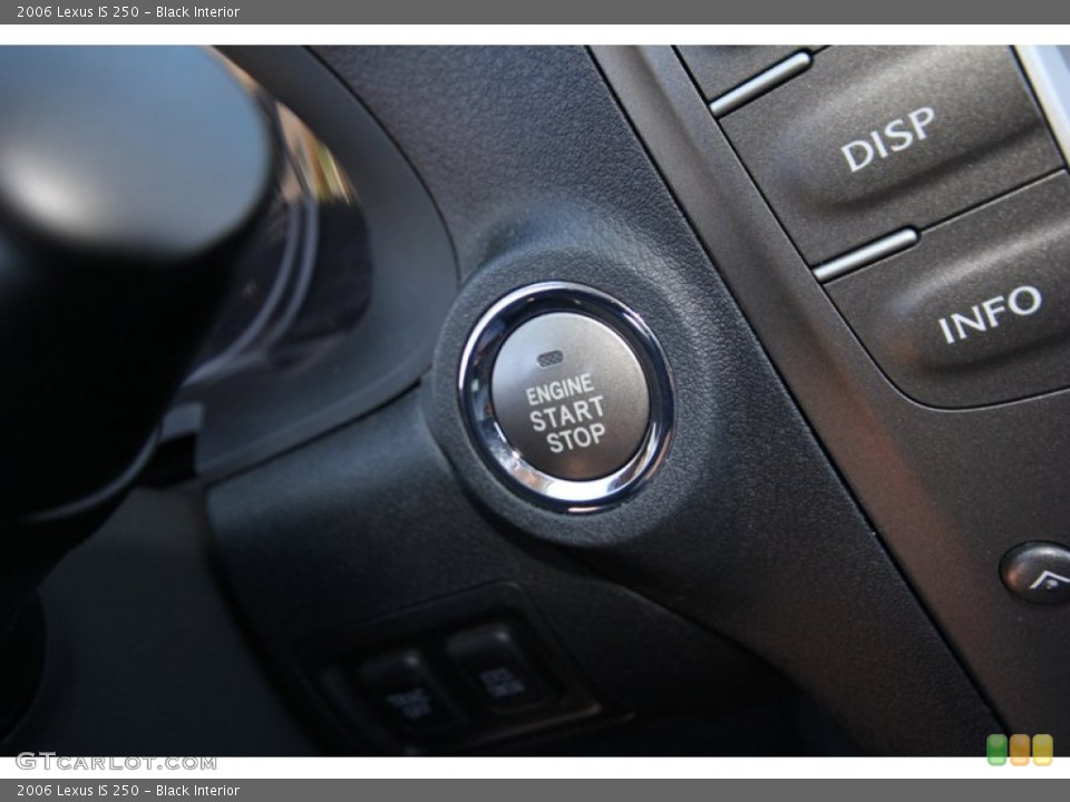 Black Interior Controls for the 2006 Lexus IS 250 #56326688