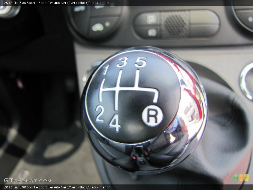 Sport Tessuto Nero/Nero (Black/Black) Interior Transmission for the 2012 Fiat 500 Sport #56326691