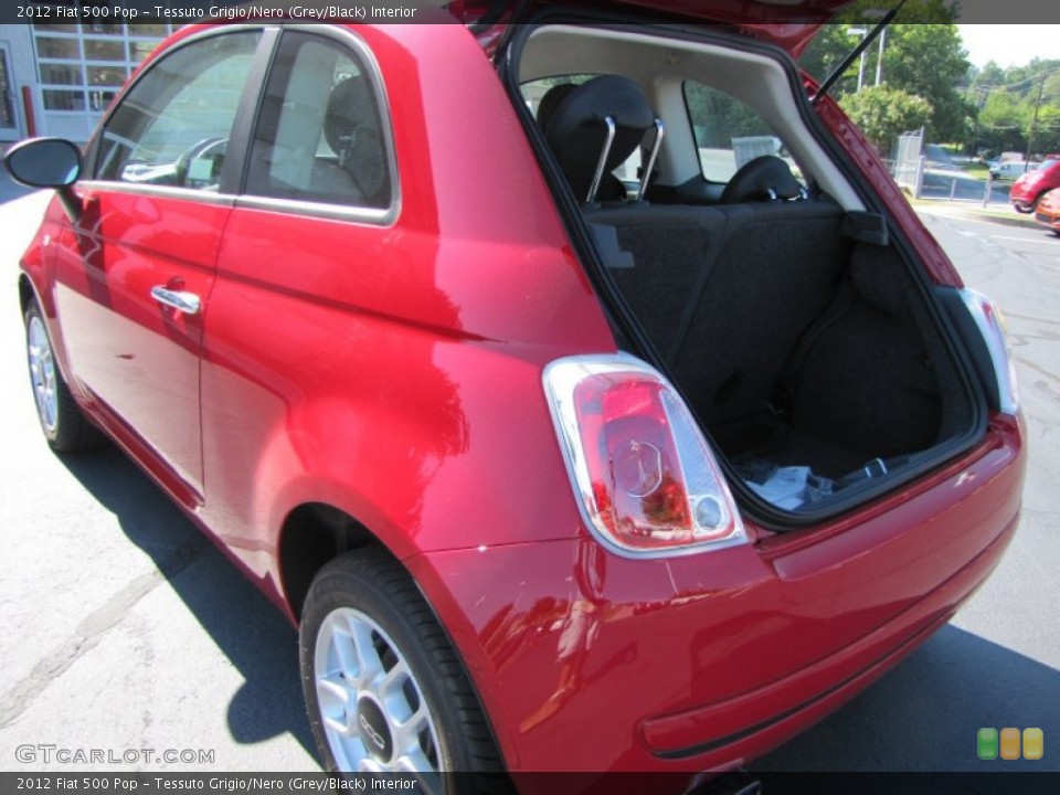 Tessuto Grigio/Nero (Grey/Black) Interior Trunk for the 2012 Fiat 500 Pop #56327873