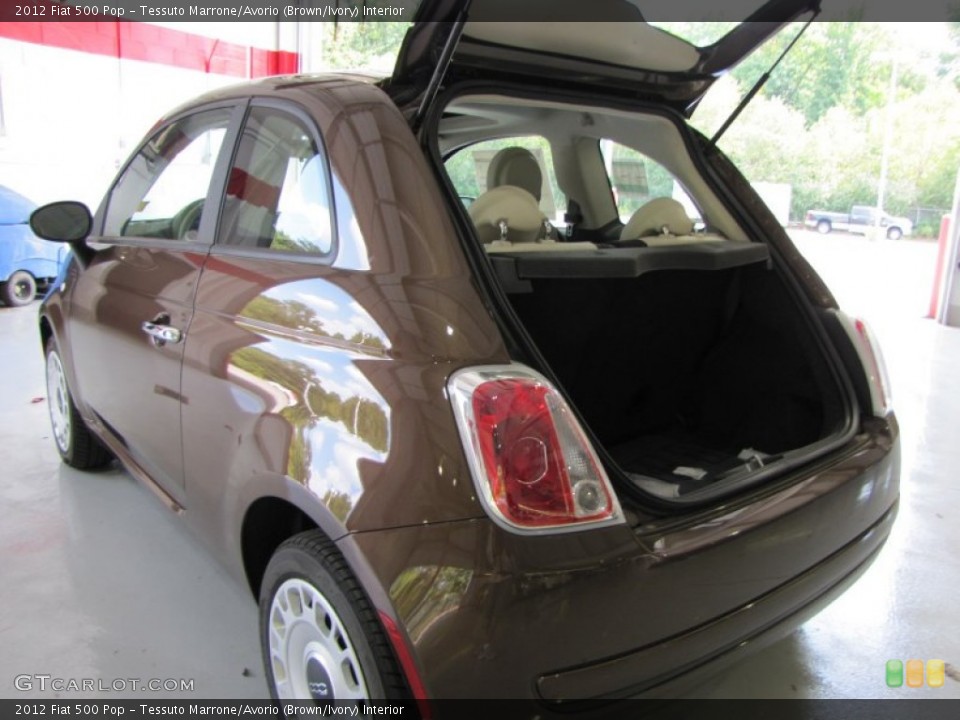 Tessuto Marrone/Avorio (Brown/Ivory) Interior Trunk for the 2012 Fiat 500 Pop #56328339