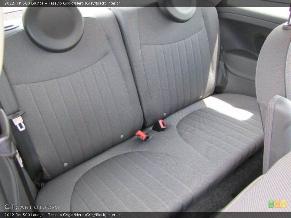 Tessuto Grigio/Nero (Grey/Black) Interior Photo for the 2012 Fiat 500 Lounge #56329049