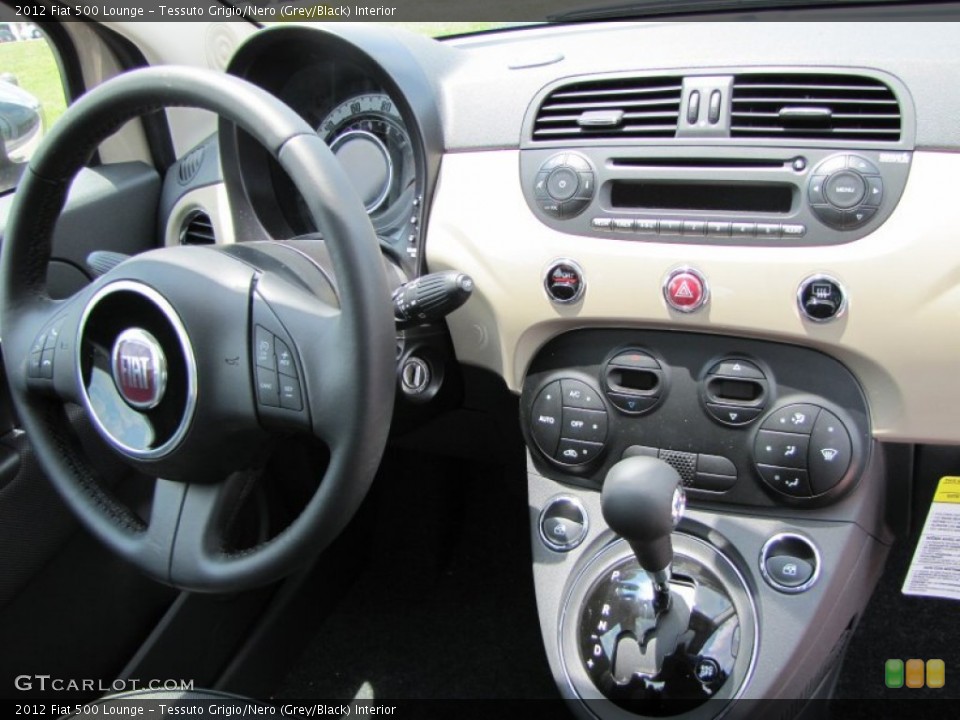 Tessuto Grigio/Nero (Grey/Black) Interior Dashboard for the 2012 Fiat 500 Lounge #56329067