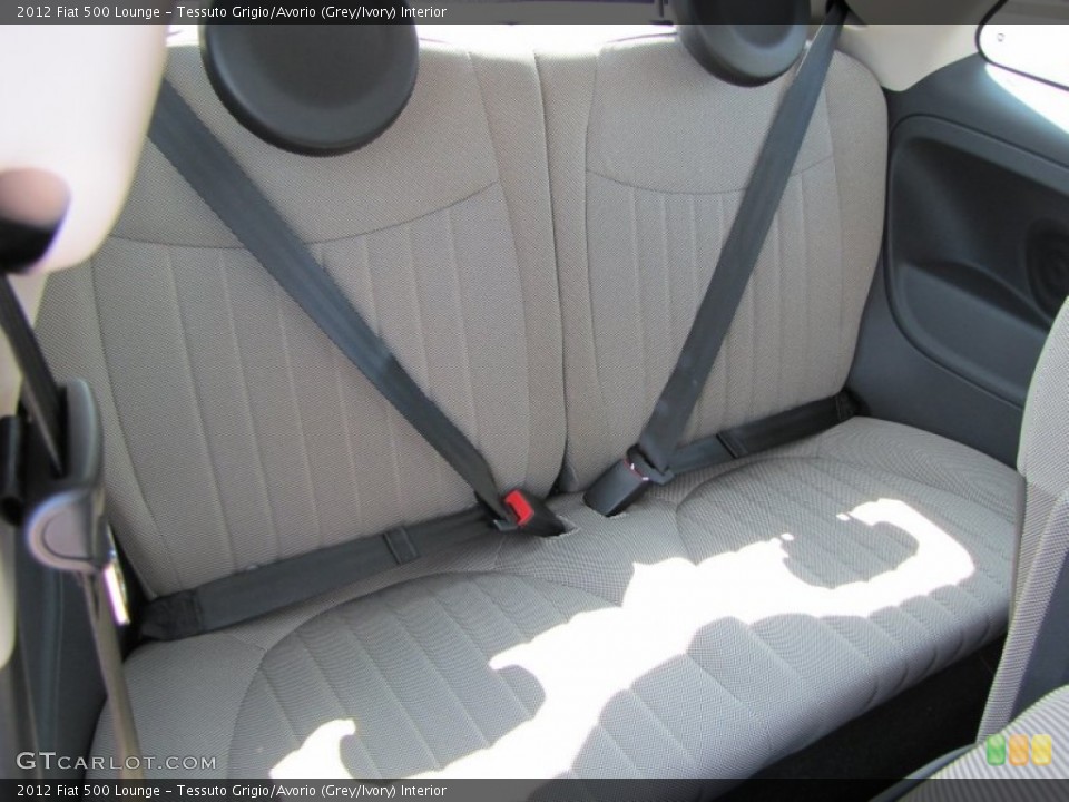 Tessuto Grigio/Avorio (Grey/Ivory) Interior Photo for the 2012 Fiat 500 Lounge #56329521