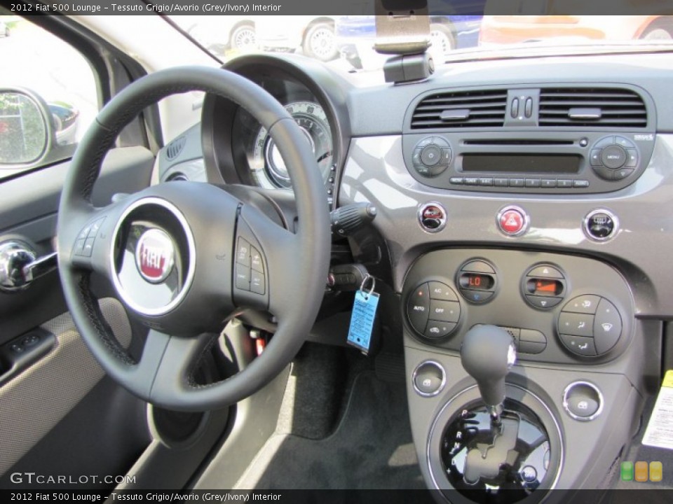 Tessuto Grigio/Avorio (Grey/Ivory) Interior Dashboard for the 2012 Fiat 500 Lounge #56329539