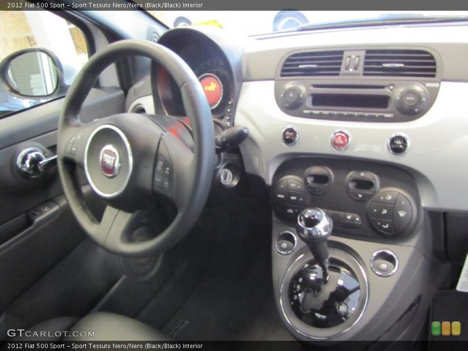 Sport Tessuto Nero/Nero (Black/Black) Interior Dashboard for the 2012 Fiat 500 Sport #56329767