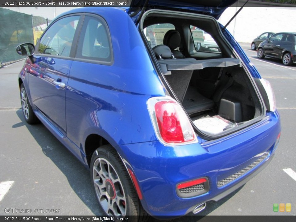 Sport Tessuto Nero/Nero (Black/Black) Interior Trunk for the 2012 Fiat 500 Sport #56329848
