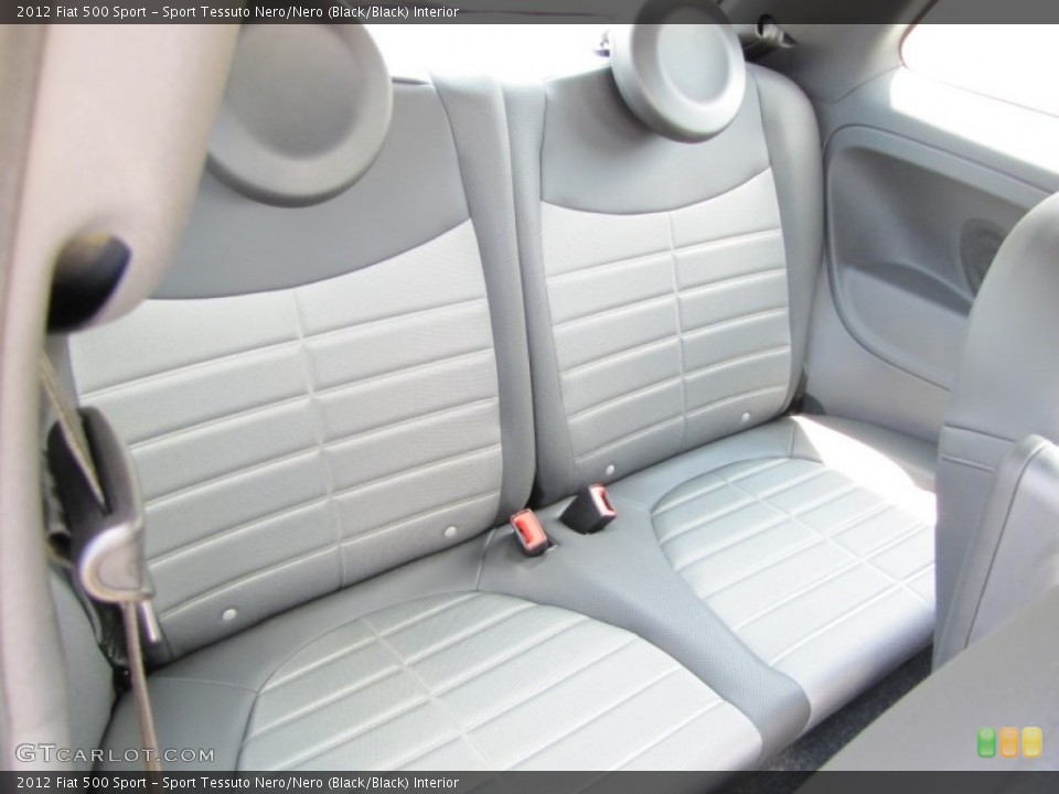 Sport Tessuto Nero/Nero (Black/Black) Interior Photo for the 2012 Fiat 500 Sport #56329949