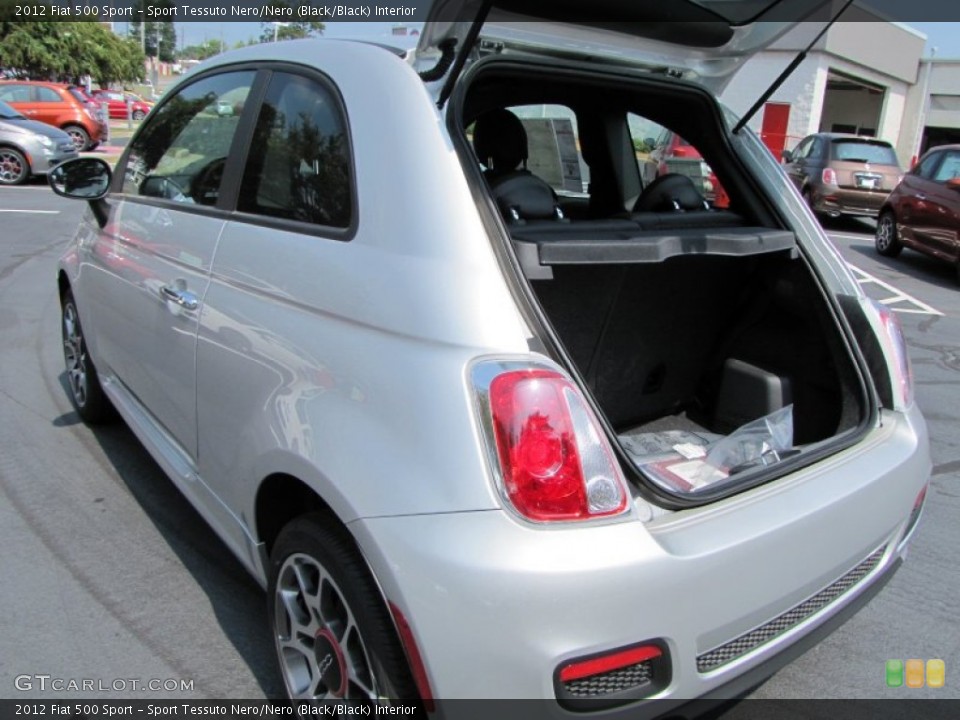 Sport Tessuto Nero/Nero (Black/Black) Interior Trunk for the 2012 Fiat 500 Sport #56330139