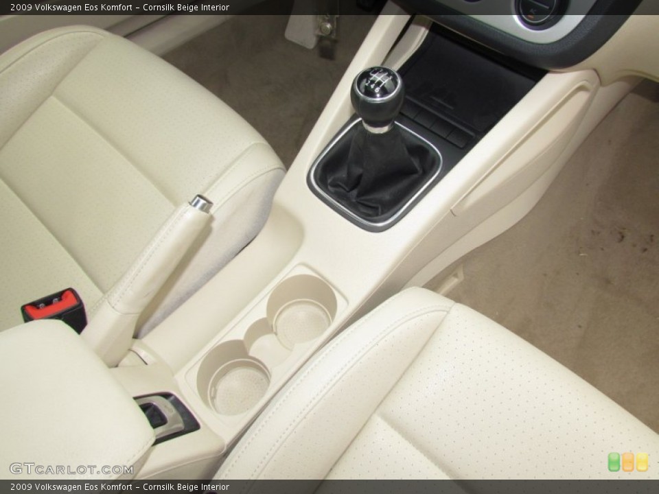 Cornsilk Beige Interior Transmission for the 2009 Volkswagen Eos Komfort #56330429