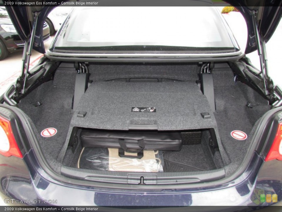 Cornsilk Beige Interior Trunk for the 2009 Volkswagen Eos Komfort #56330457