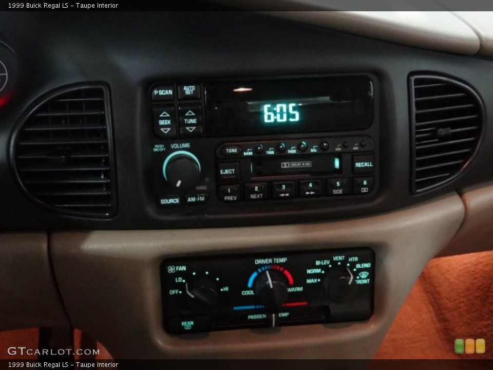 Taupe Interior Audio System for the 1999 Buick Regal LS #56330550