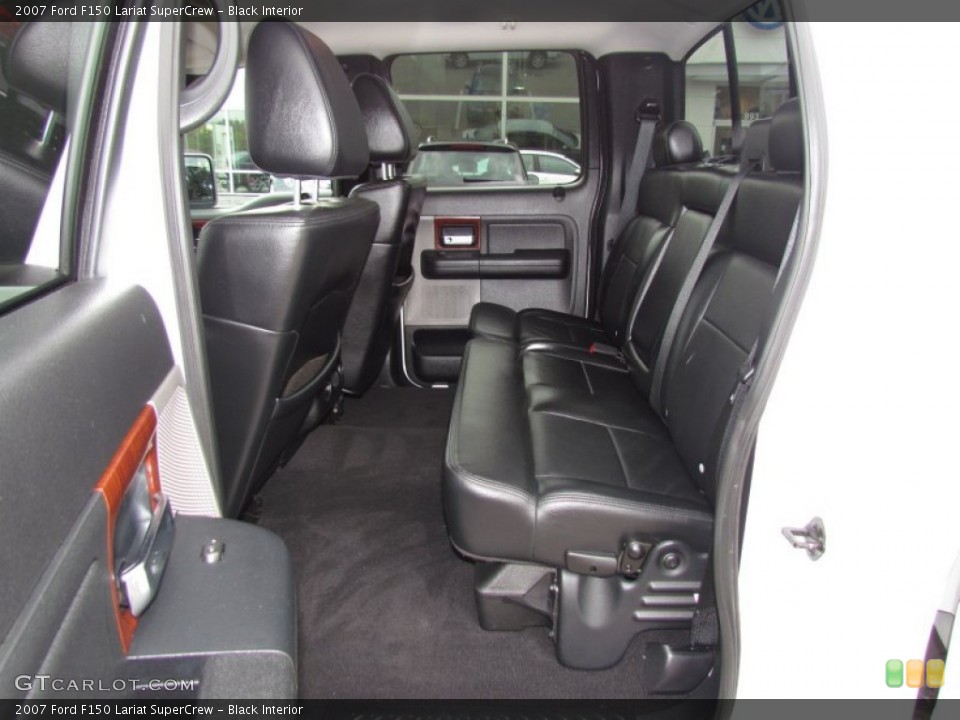 Black Interior Photo for the 2007 Ford F150 Lariat SuperCrew #56330763