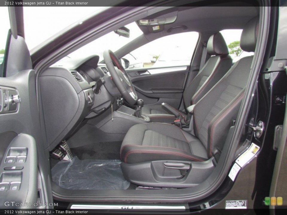 Titan Black Interior Photo for the 2012 Volkswagen Jetta GLI #56332029