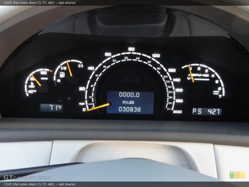 Ash Interior Gauges for the 2005 Mercedes-Benz CL 55 AMG #56333970