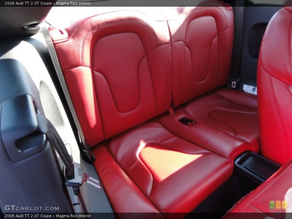 Magma Red Interior Photo for the 2008 Audi TT 2.0T Coupe #56335242