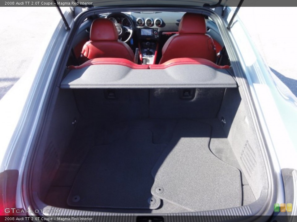 Magma Red Interior Trunk for the 2008 Audi TT 2.0T Coupe #56335251