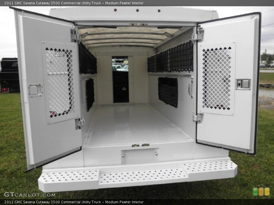 Medium Pewter Interior Trunk for the 2011 GMC Savana Cutaway 3500 Commercial Utility Truck #56340091