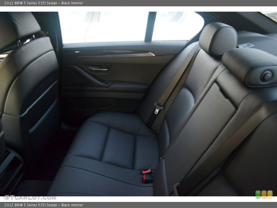 Black Interior Photo for the 2012 BMW 5 Series 535i Sedan #56343127
