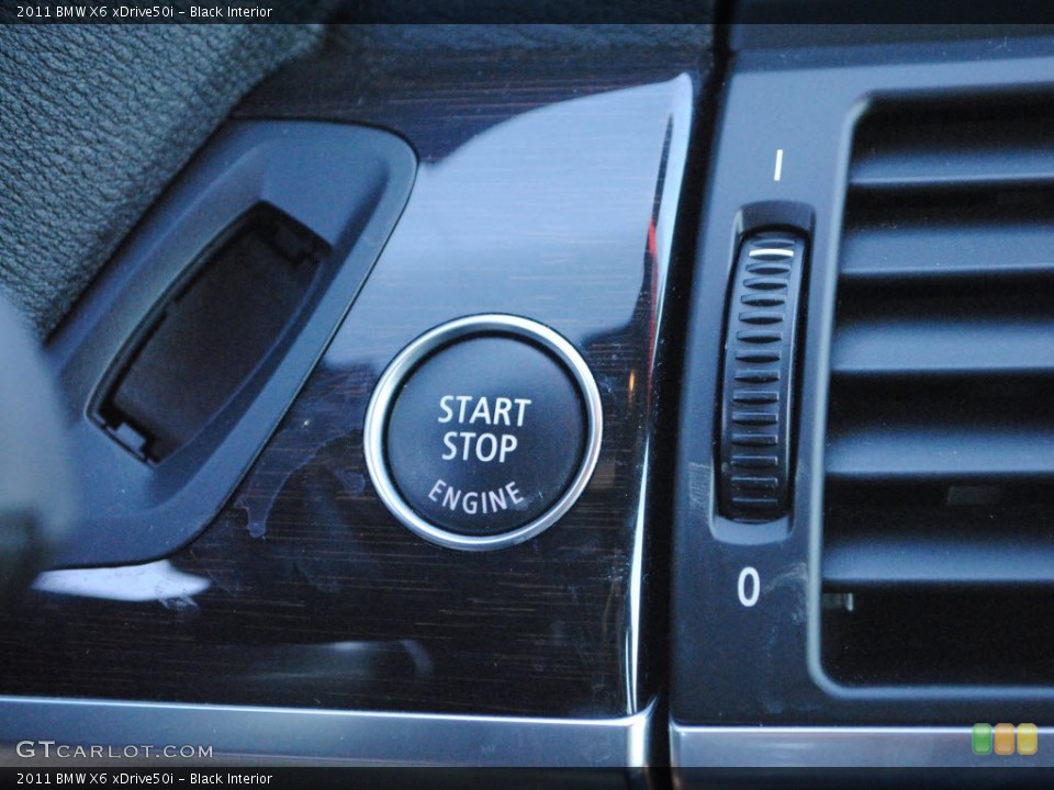 Black Interior Controls for the 2011 BMW X6 xDrive50i #56343610