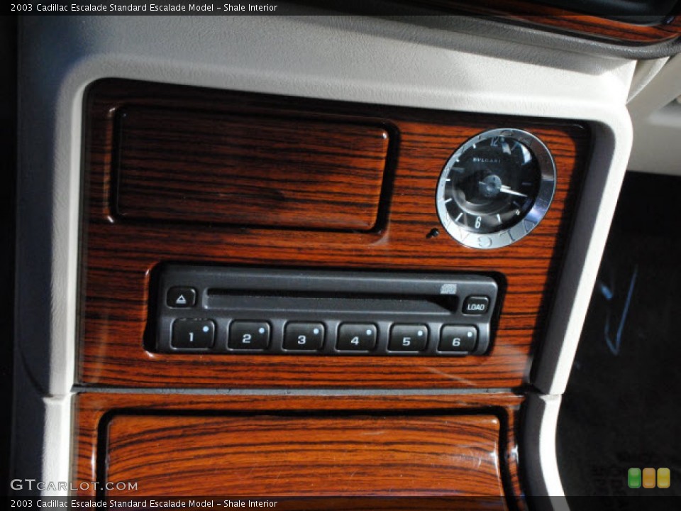 Shale Interior Controls for the 2003 Cadillac Escalade  #56343750