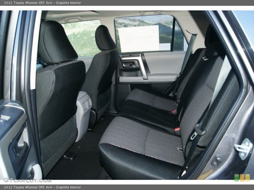 Graphite Interior Photo for the 2012 Toyota 4Runner SR5 4x4 #56345389