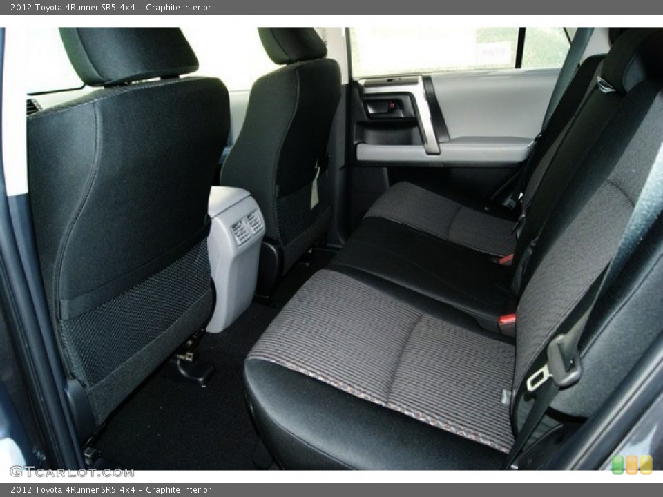 Graphite Interior Photo for the 2012 Toyota 4Runner SR5 4x4 #56345488