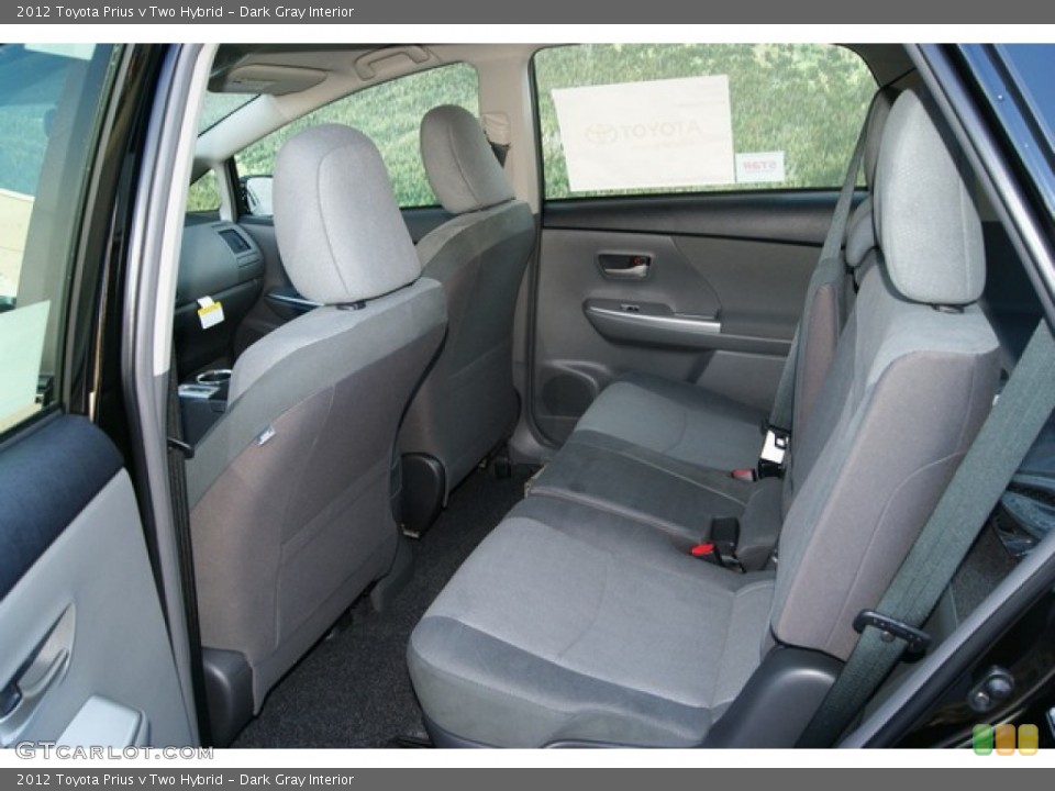 Dark Gray Interior Photo for the 2012 Toyota Prius v Two Hybrid #56345593