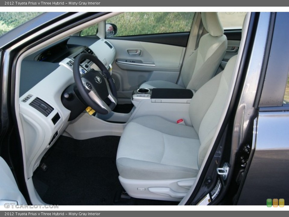 Misty Gray Interior Photo for the 2012 Toyota Prius v Three Hybrid #56345668