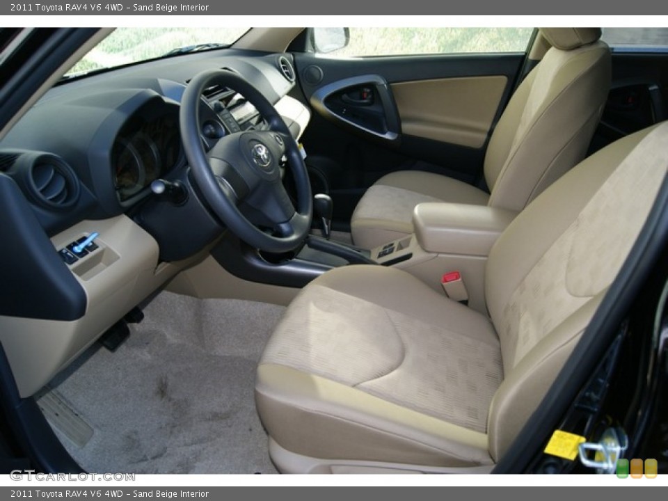 Sand Beige Interior Photo for the 2011 Toyota RAV4 V6 4WD #56346242