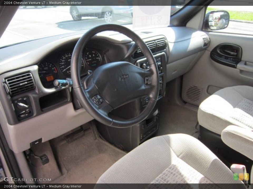 Medium Gray 2004 Chevrolet Venture Interiors