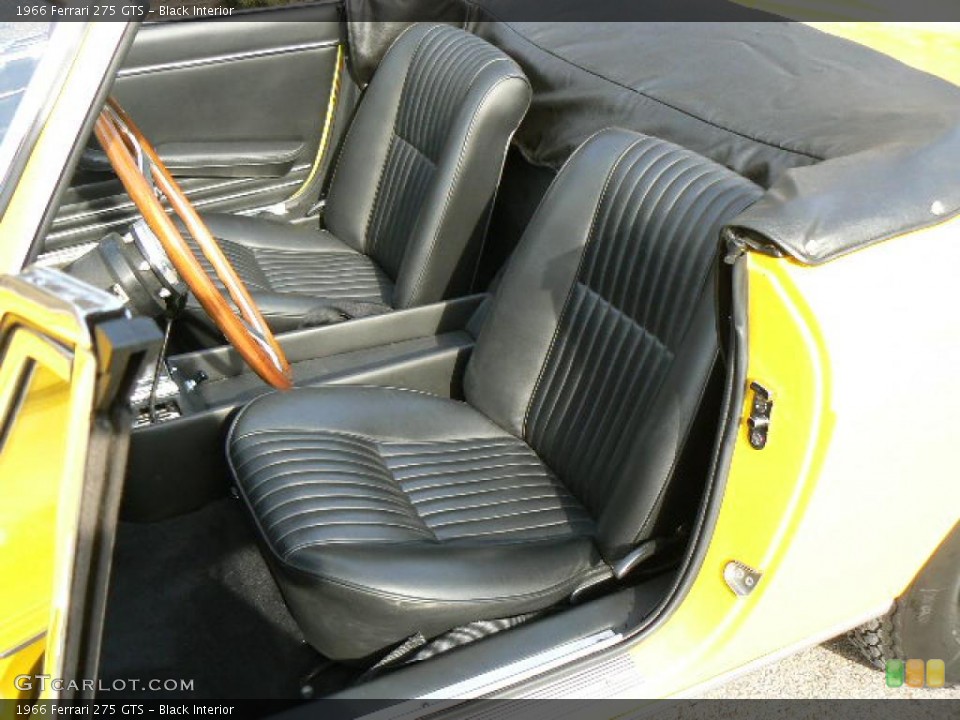 Black Interior Photo for the 1966 Ferrari 275 GTS #5634842