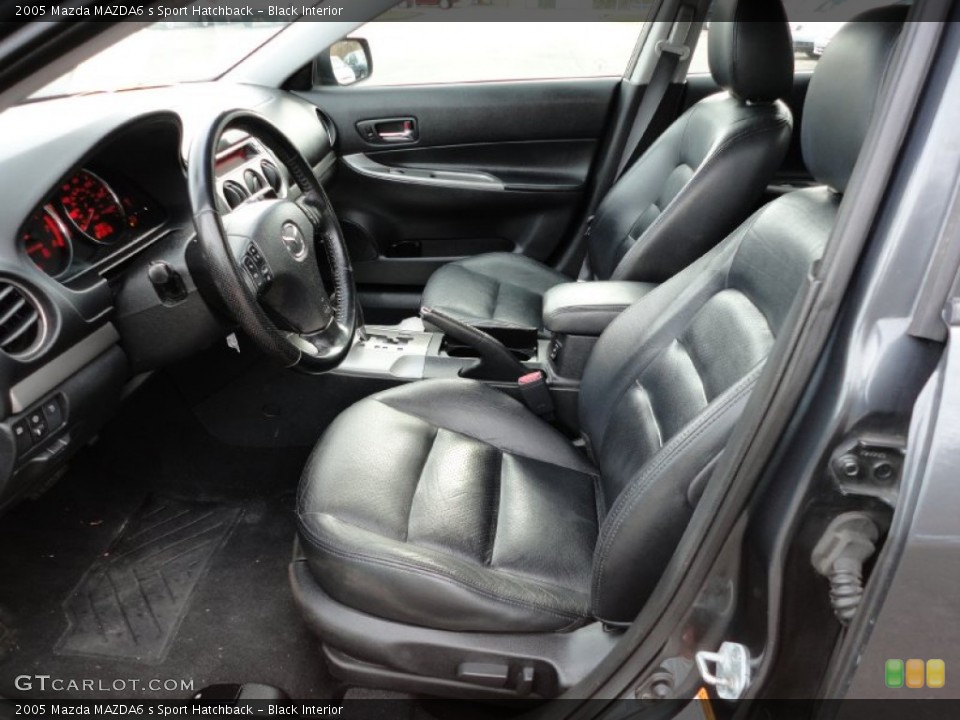 Black Interior Photo for the 2005 Mazda MAZDA6 s Sport Hatchback #56349720