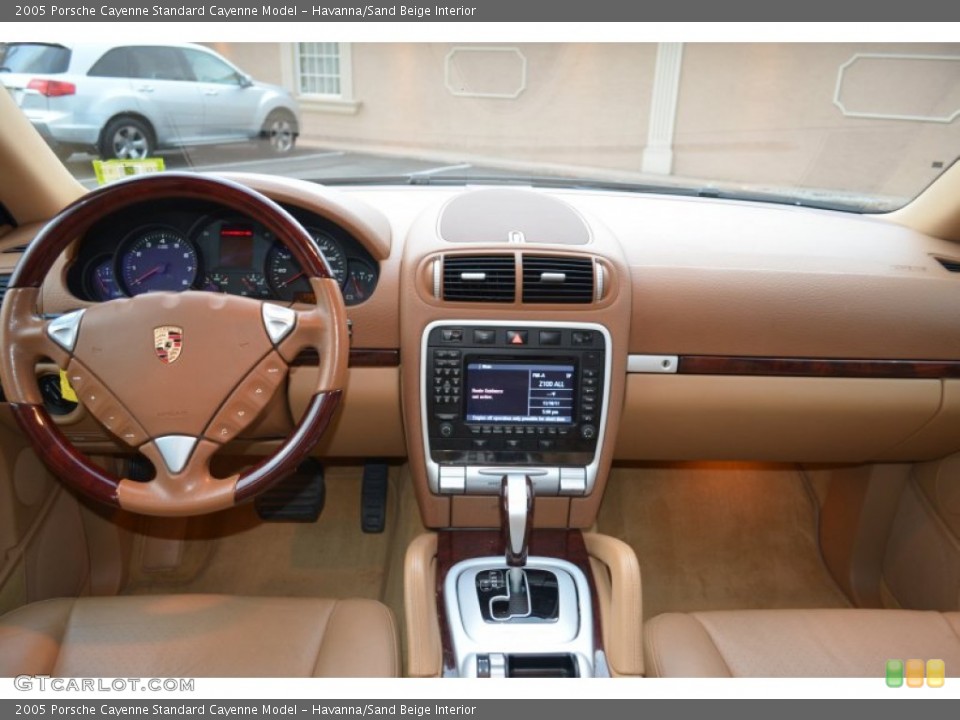 Havanna/Sand Beige Interior Dashboard for the 2005 Porsche Cayenne  #56352109