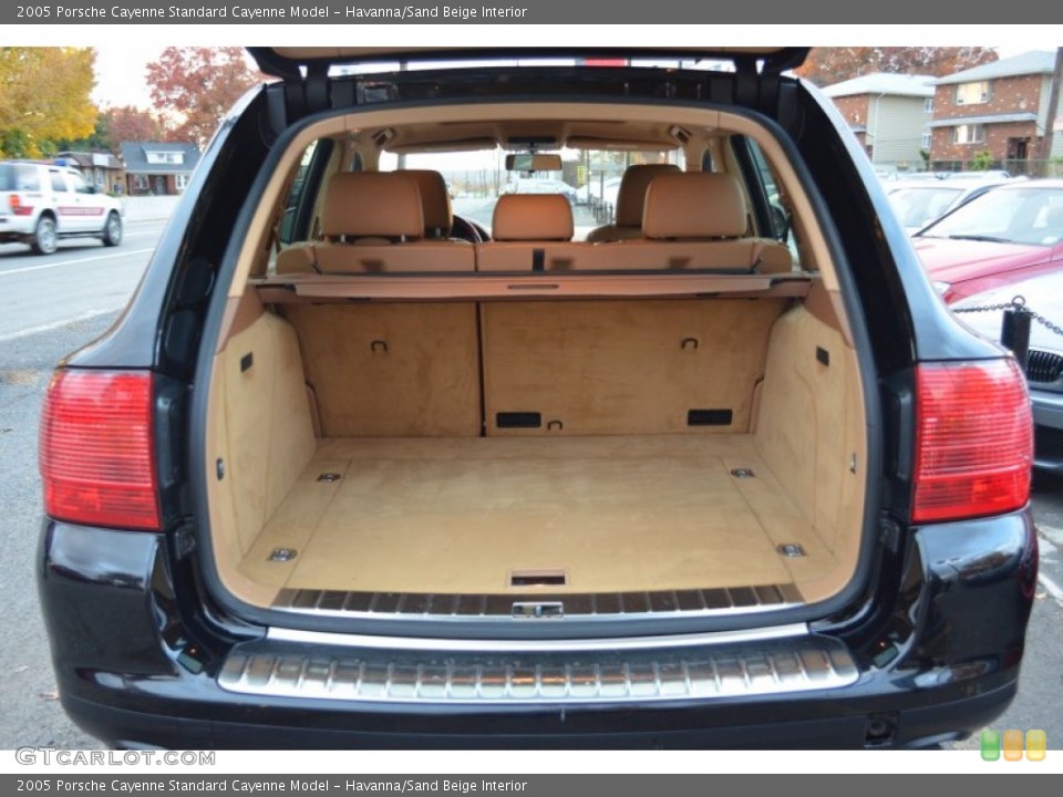 Havanna/Sand Beige Interior Trunk for the 2005 Porsche Cayenne  #56352233