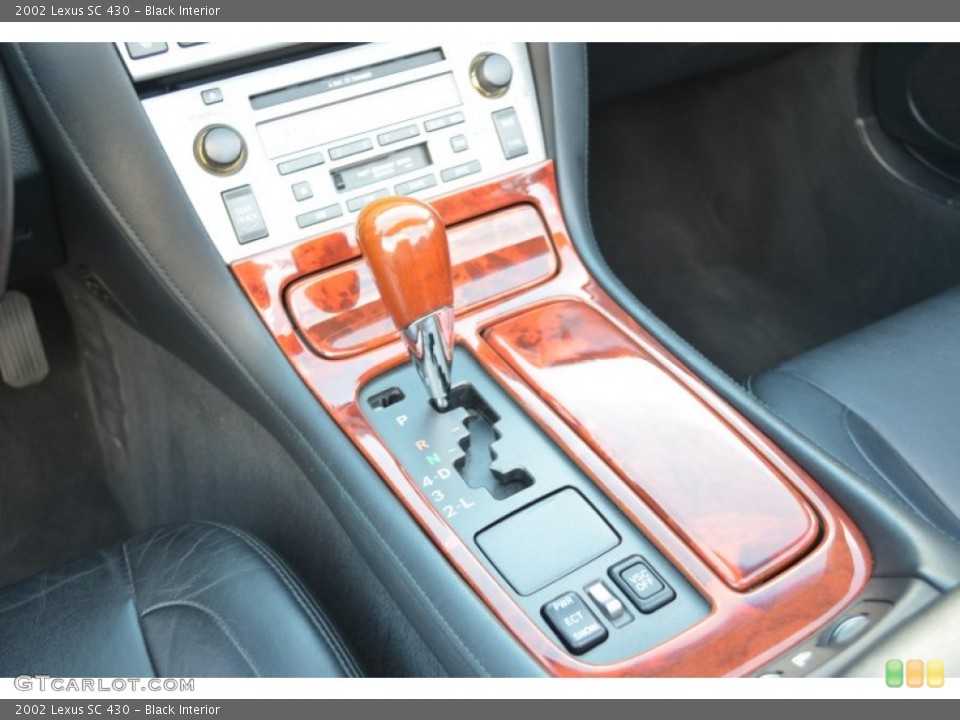 Black Interior Transmission for the 2002 Lexus SC 430 #56353087