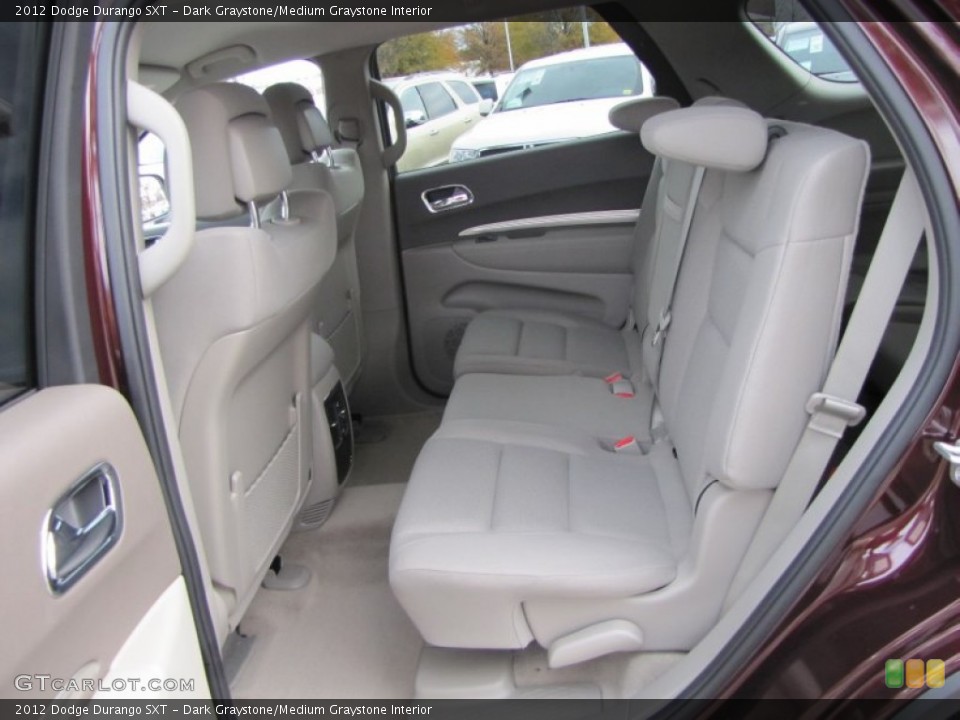 Dark Graystone/Medium Graystone Interior Photo for the 2012 Dodge Durango SXT #56355424