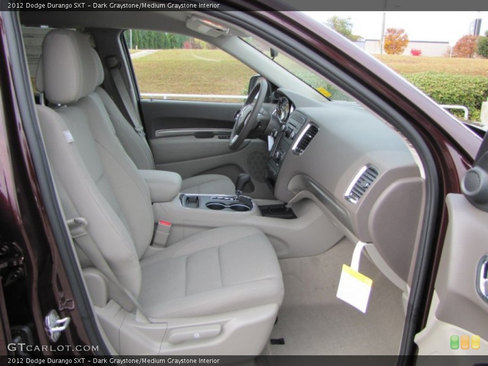 Dark Graystone/Medium Graystone Interior Photo for the 2012 Dodge Durango SXT #56355442