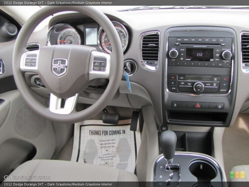 Dark Graystone/Medium Graystone Interior Dashboard for the 2012 Dodge Durango SXT #56355451
