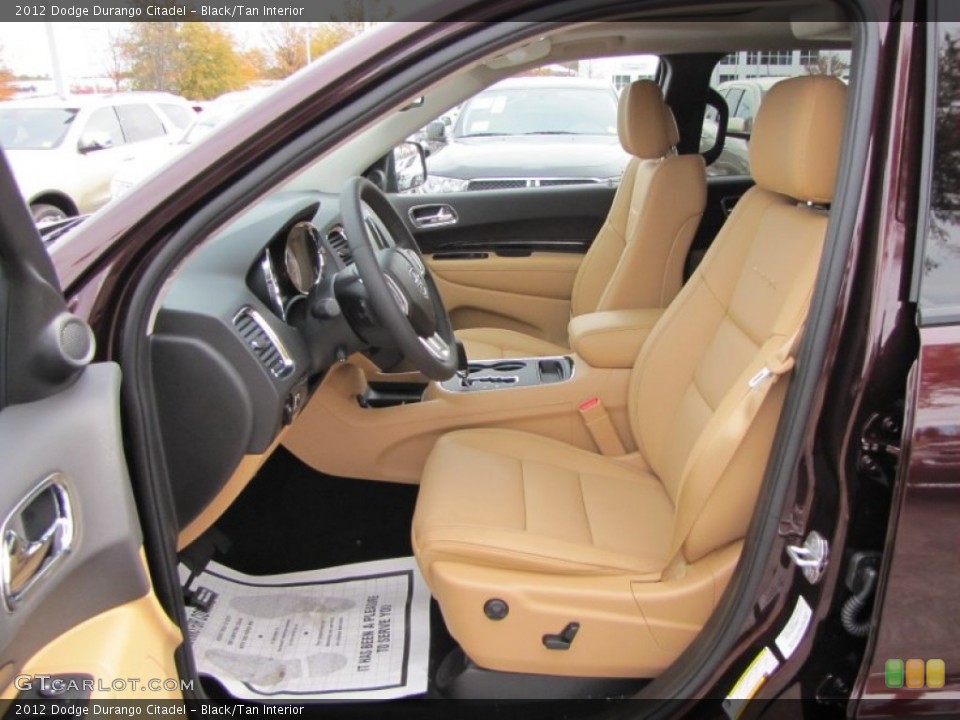 Black/Tan Interior Photo for the 2012 Dodge Durango Citadel #56355520