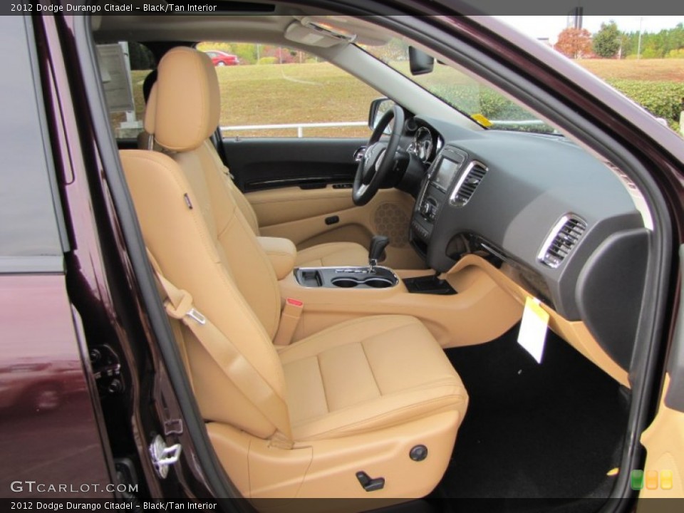 Black/Tan Interior Photo for the 2012 Dodge Durango Citadel #56355562