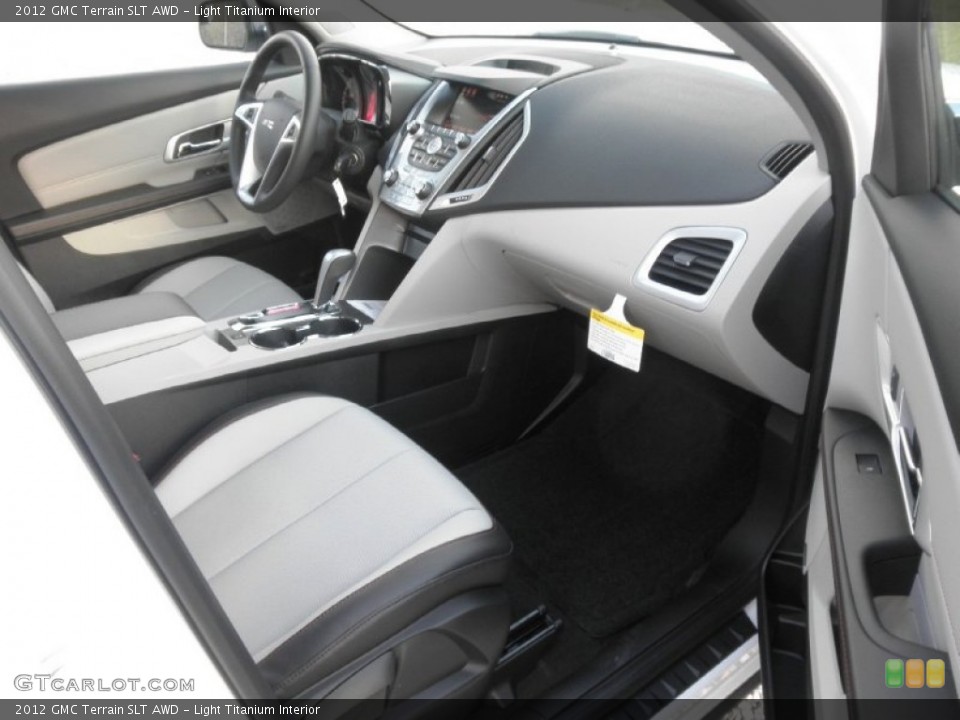 Light Titanium Interior Dashboard for the 2012 GMC Terrain SLT AWD #56355640