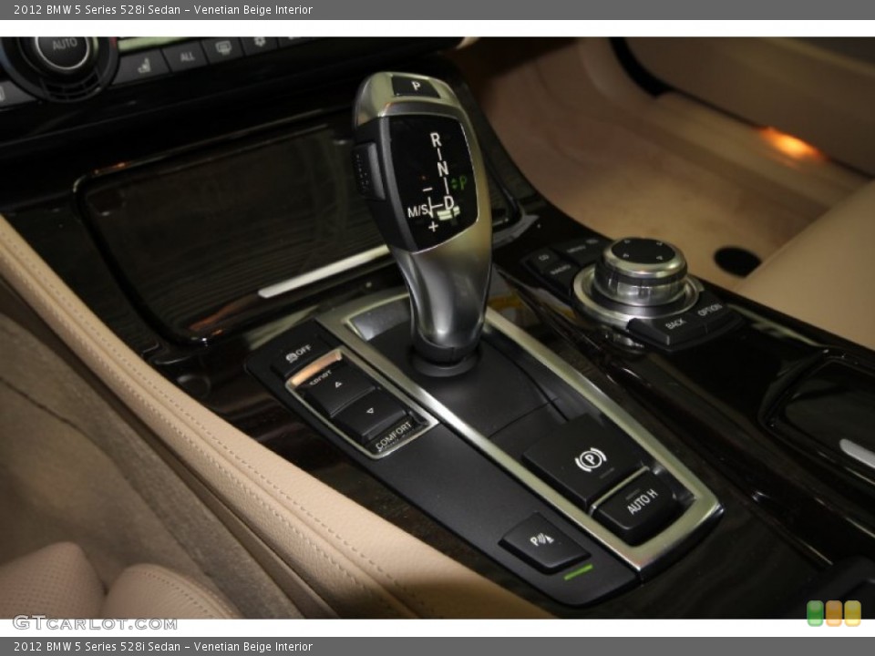 Venetian Beige Interior Transmission for the 2012 BMW 5 Series 528i Sedan #56359541