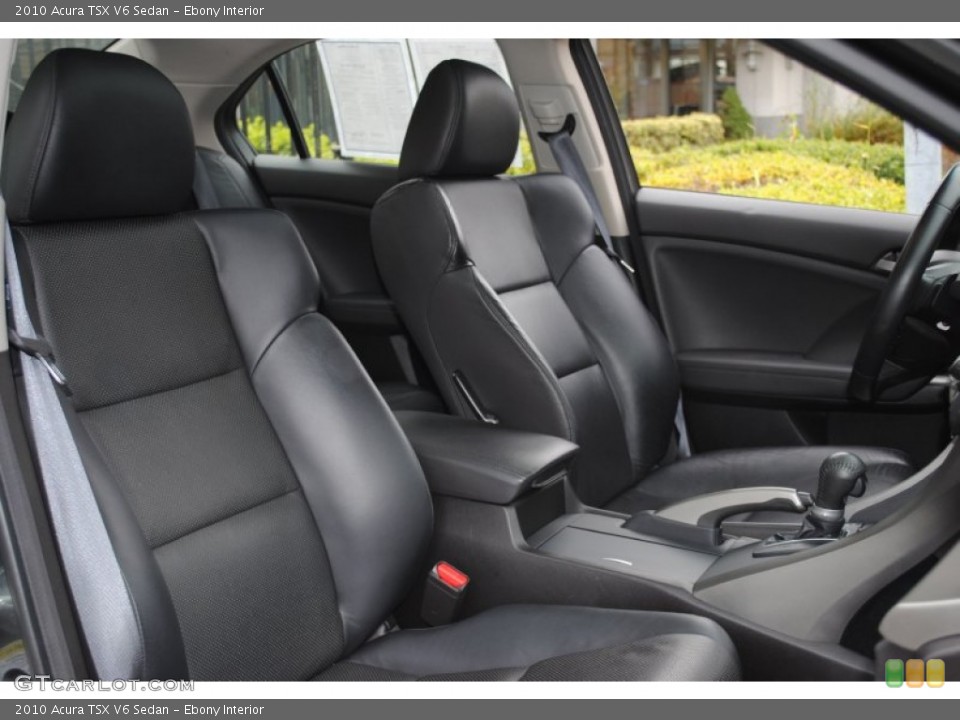 Ebony Interior Photo for the 2010 Acura TSX V6 Sedan #56360818