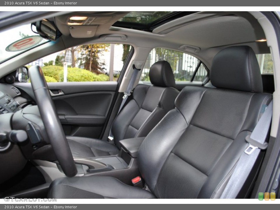 Ebony Interior Photo for the 2010 Acura TSX V6 Sedan #56360839