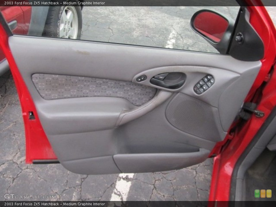 Medium Graphite Interior Door Panel for the 2003 Ford Focus ZX5 Hatchback #56361850