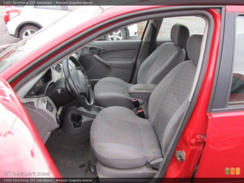 Medium Graphite Interior Photo for the 2003 Ford Focus ZX5 Hatchback #56361871